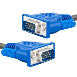 Archy Cable VGA a VGA 5 metros 1080P Macho a Macho 15 Pin para Laptops PC Monitores TV y Proyectores (VGA05)