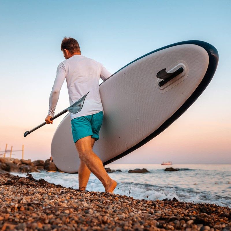 APOMOONS Removable Universal 9 Inch Surfboard Sup Fin Reinforced Replacement
