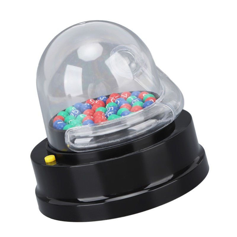 Electric Shake Lucky Ball Machine Mini Lottery Machine Portable Fortunate