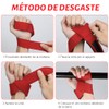 Correas de levantamiento de silicona antideslizante 4 piezas, Straps Para