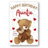 Second Ave Auntie I Love You Bear Cute Happy Birthday