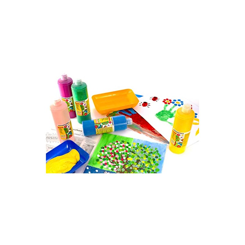 Eberhard Faber 578919 - Pittura a dita EFA, magenta chiaro,