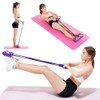 Feezi 4 Tubes Elastic Sit Up Pull Rope with Foot