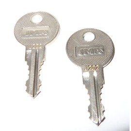2 Keys For Better Built Tool Box - Code Series J201-J220, Number Engraved on Front (J202)