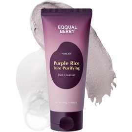 EQQUALBERRY Mascarilla Facial de Arcilla Pore Reset - Coreana con Niacinamida y Madecassoside, Puntos Negros y Limpieza Profunda, 130 ml
