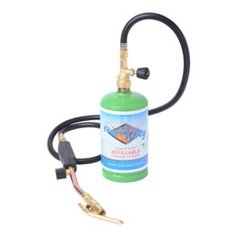 Flame King Propane Gas Torch 6,000 BTU Kit w/ 3 Burners for Melting, Brazing Gold and Silver Precious Metals, Welding, Soldering, and Repairs