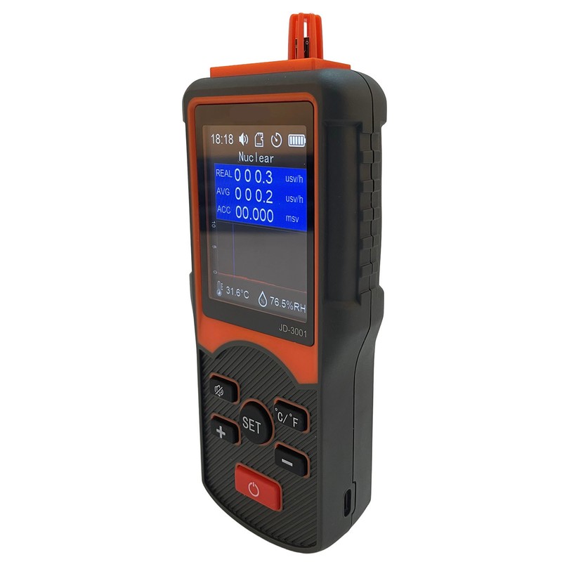 JD‑3001 Geiger Counter Nuclear Radiation Detector Monitor Portable Dosimeter Electromagnetic