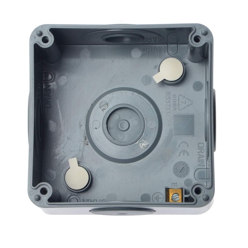 SuperInk Waterproof Outdoor 1-Gang 2-Way Light Switched,1Pack Single Weatherproof Light