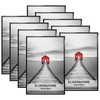 ELSKER&HOME 16x24 Poster Frame 9 Pack, Black Picture Frame for
