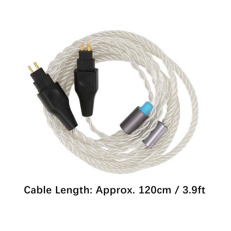 2 Pin Sound Cable 4 Core Silver Plated Copper 3