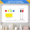24x18 Inch Magnetic Whiteboard for Wall - Dry Erase Board
