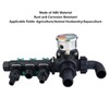 Ejoyous 3 Way Water Splitter, Agricultural Sprayer Control Shut Off