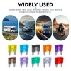 120PCS Fuses Automotive Kit, Mini Fuses Assortment Kit, Blade Fuse,