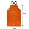 Leather Welding Work Apron - Heat Resistant & Flame Resistant