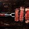 Carving Fork Stainless Steel Outdoor Barbecue Fork 30cm Barbecue Meat