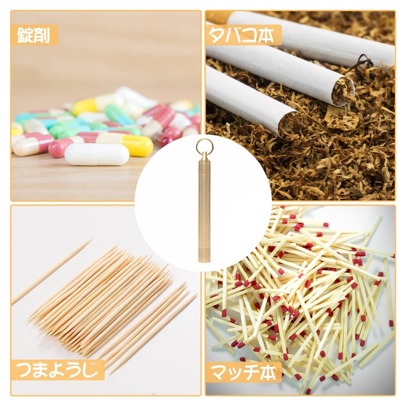 Coollooda Toothpick Holder, Toothpick Case, Toothpick Holder, Portable, Toothpick Holder,