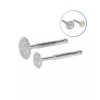 NOMI BROTHERS 2pcs Set of Dental Saw Disk Cutting tool