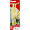 Pentel Handy-line S Retractable Highlighter, Chisel Tip, Yellow Ink, 2/