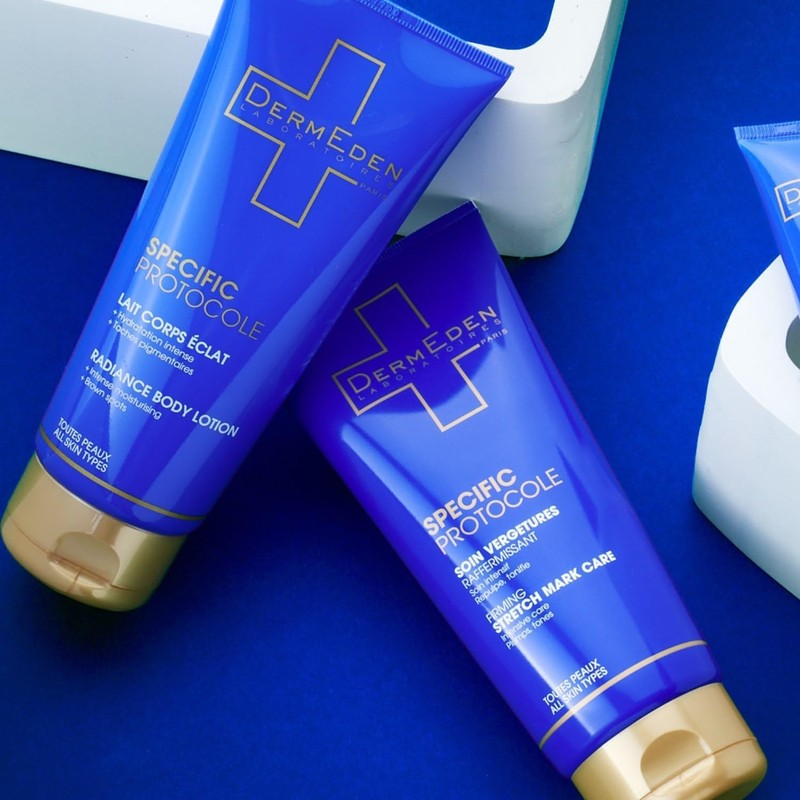 DERMEDEN Crema reafirmante para el cuidado de las marcas elásticas