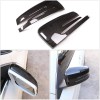 car-attention Carbon Fiber Rearview Mirror Cover Frame Cap For Benz