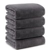 Mofuwa Bath Towel Set, Hyaluronic Acid Infused for Moisturized Skin,