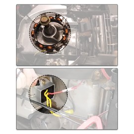 GUZIKO 592830 Alternator Fit for Briggs Stratton John D 96458 691064 393295 845907 394890 797375 393374 691185 JD GT235 LT166 Lawn Mower