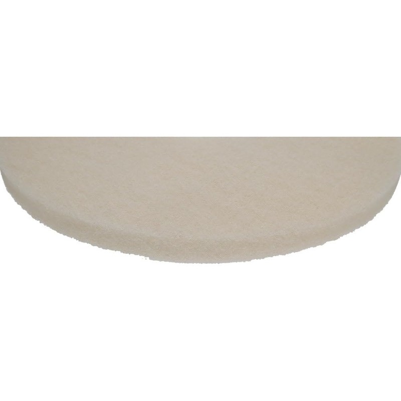 PRO SOURCE Floor Stripping Pads: 5 Pack, White Fine Polyester,