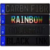 Custom Black German License Plate (Choose Side Band and Ink)
