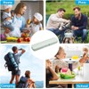 ZKSXOA 1Pcs Portable Flatware Box, Travel Tableware Storage Case Box,