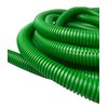 PE Green Corrugated Conduit Flexi Pipe Tube Split 15mm -