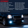 LED With DRL Driving Fog Lights for 2007-2013 Avalanche/ 2007-2014