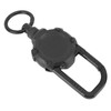 Magnetic Retractable Keychain Stainless Steel Wire Easy Pull Buckle Carabiner