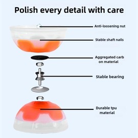 Will Like Diabolo with Ball Bearing, Diabolo Juggling Set with Diabolo Stick, Diabolo Leisure Sports, Perfect for Outdoor Sports (Green)