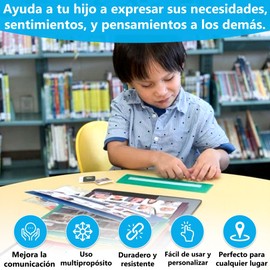 Smile4Autism Small 1.5"x1.5" Loose Spanish Visual Picture Cards, Receptive and Expressive Language, Speech Articulation Therapy, ASD, ADD, ADHD, Apraxia, & Stroke Patients