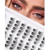 Cluster Lashes Eyelash Extensions, Individual Eyelashes, Lash Clusters, Mixed 8-13