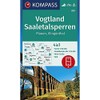 KOMPASS Wanderkarte Vogtland, Saaletalsperren, Plauen, Klingenthal: 4in1 Wanderkarte 1:50000 mit