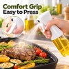 Oil Spray Bottle for Cooking – Refillable Plastic Oil Sprayer