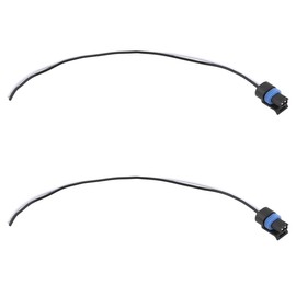 2pcs PT2386 Professional Multi-Purpose Pigtail Fits Coolant, Enigine Coolant Temperature Sensor Connector Headlight Harness, Replaces# 388862305 88987183 85100