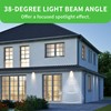 Qualilux PAR38 Dusk to Dawn LED Bulbs, Warm White 3000K,