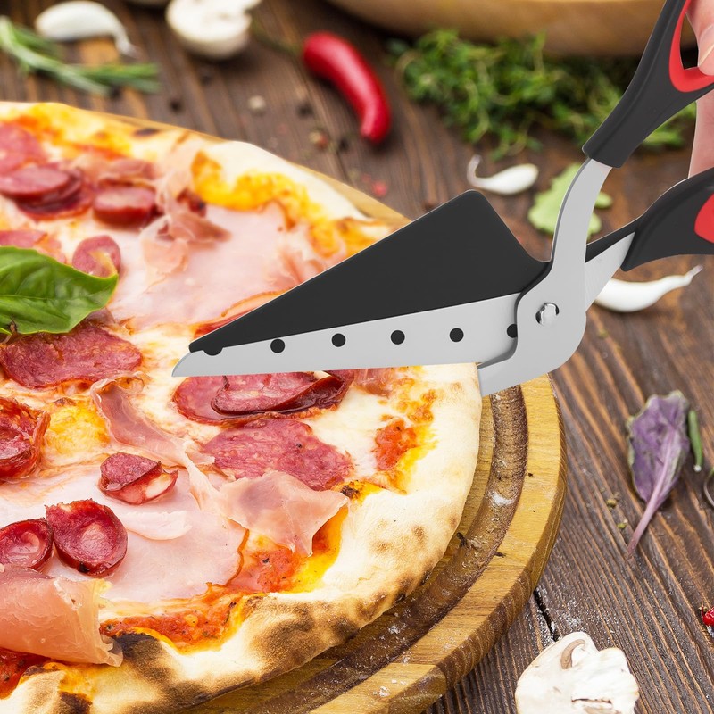 Zosenyer Pizza Scissors, 27 cm Long, Pizza Scissors, Dishwasher Safe,