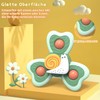Suction Cup Toy Baby, 4 Pieces Suction Cup Spinner Baby