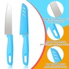 Lothee 20 Pcs Paring Knife Bulk, 5 Colors Fruit &
