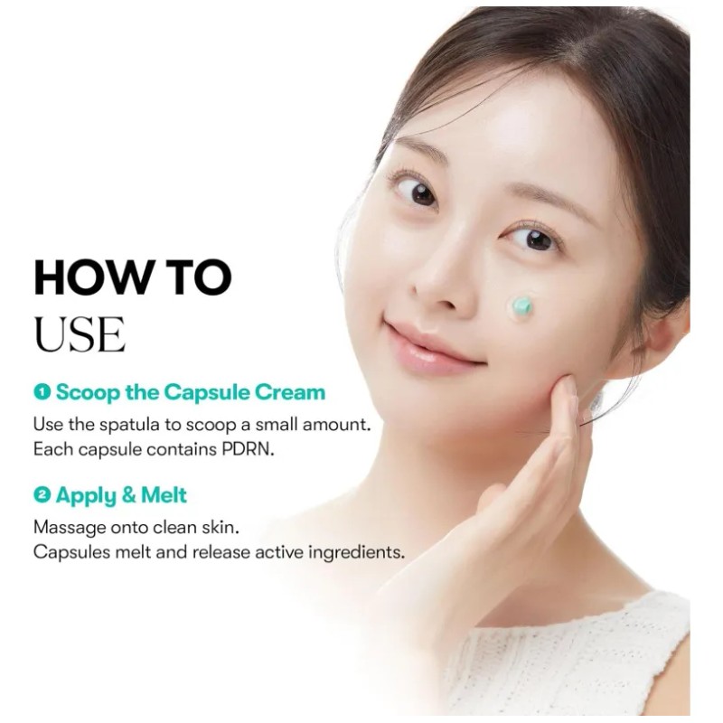 Crema Hidratante Facial Hidratante Green Pdrn En Cápsulas @