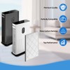 HE601 High-Efficiency Hepa Replacement Filter,Compatible with Shark Air Purifier 6-Fan(Models