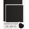 Bumusty Large Cork Board 47"x35" Alternative - 12 Pack Felt