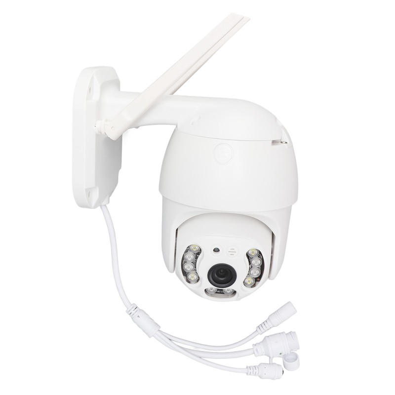Wireless Webcam Dual Light 3MP IP66 360 Degree Rotation Wall