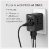 Conair Travel Smart Quick Charge All-in-One Adapter 4 USB-A ports