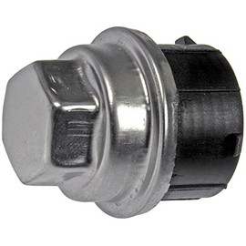 Dorman 611-639 Wheel Fastener Cover Compatible with Select Buick / Pontiac Models, Chrome, 5 Pack