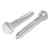 Hexagon Wood Screws 7 x 80 Pack of 15 Stainless