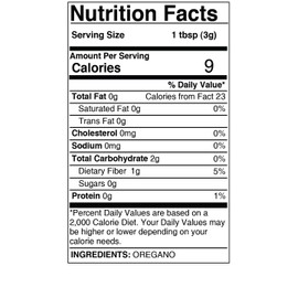 Pure Original Ingredients Oregano Leaf Flakes (16 oz) Pure & Natural, Gluten-Free